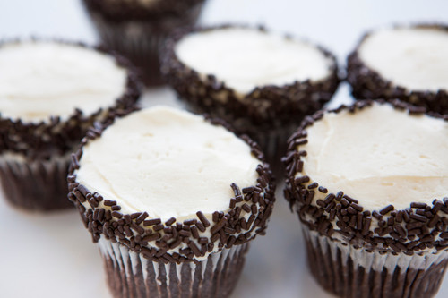 Flourless Chocolate Cupcake Group Shot - SusieCakes