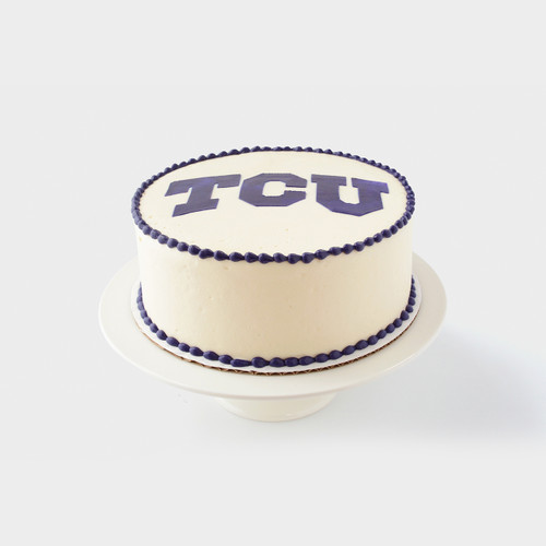 Texas Christian University Graduation Cake