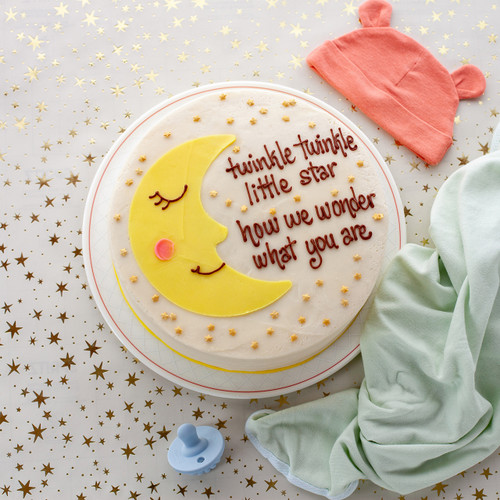 Moon Baby Decorated Cake