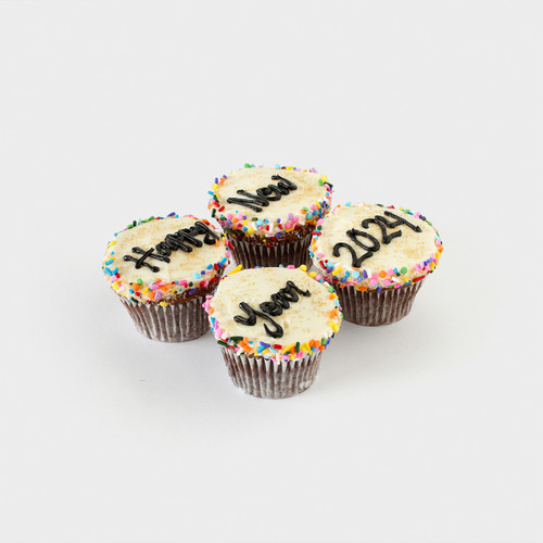 Happy New Year Flourless Cupcake 4–box