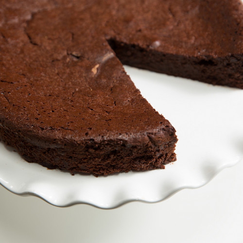 Flourless Chocolate Cake - SusieCakes Top View
